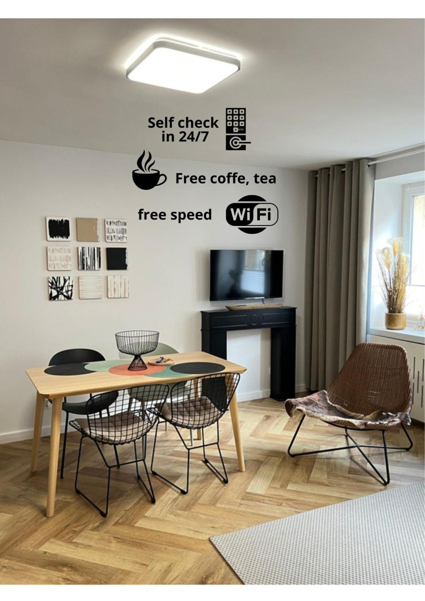 Tandem In Old Town - 24H Self Check-In Apartment Вроцлав Екстериор снимка